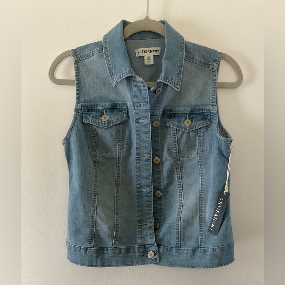 Artisan NY Jean Vest